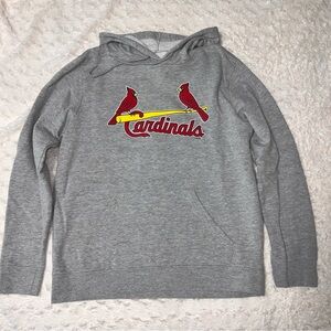 Women’s St. Louis Cardinals MLB hoodie (grey size medium)